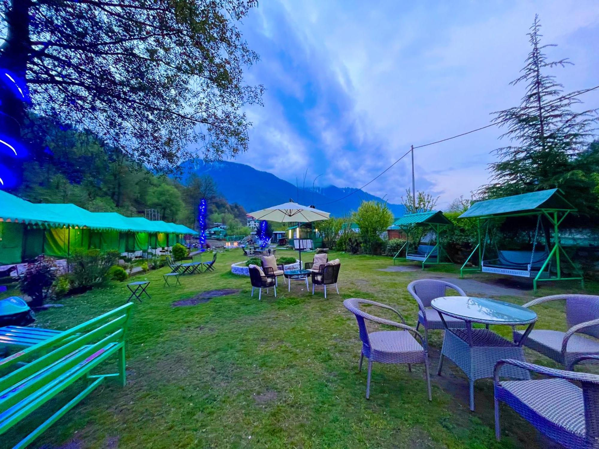 Himalayan Riverside Swiss Cottage Tents, Manali Экстерьер фото