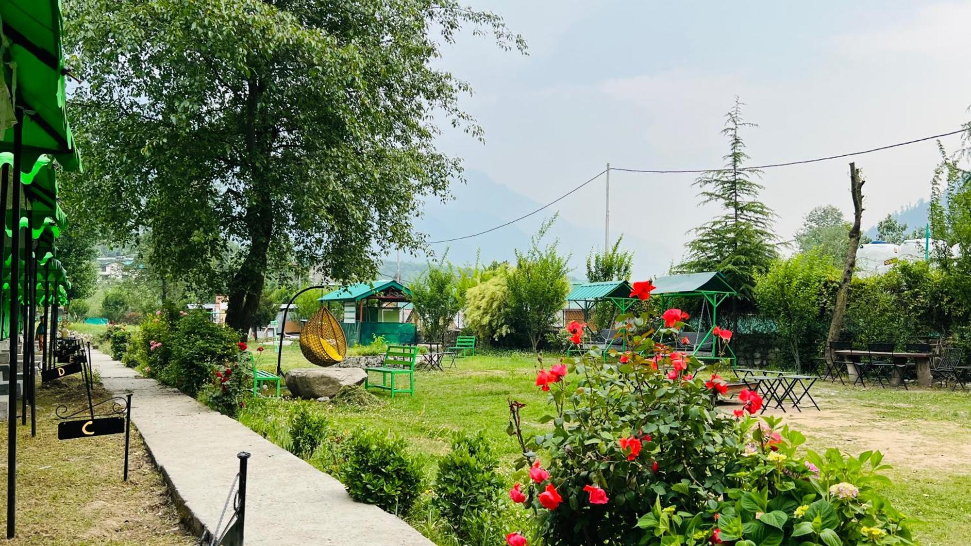Himalayan Riverside Swiss Cottage Tents, Manali Экстерьер фото
