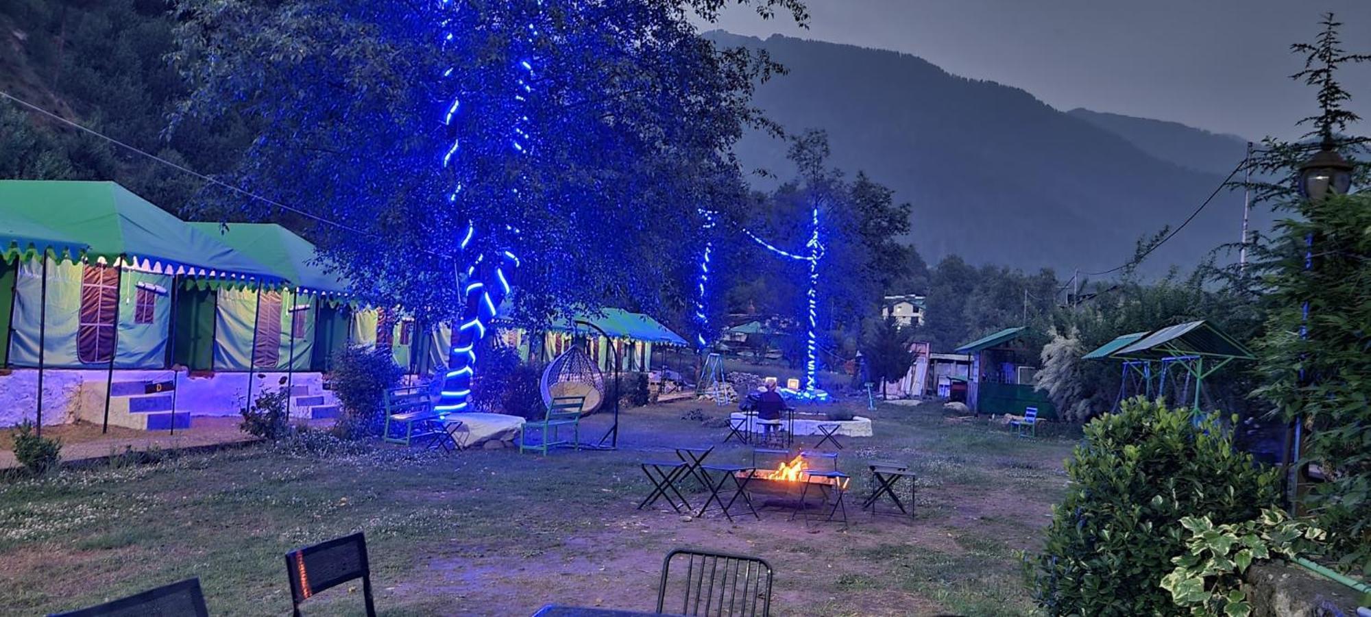 Himalayan Riverside Swiss Cottage Tents, Manali Экстерьер фото